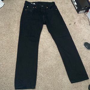 Mens Black Levis